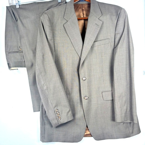 Ralph Lauren Other - VTG Chaps Ralph Lauren 2 Pc Men's Suit 42 Slacks 34x31 Houndstooth Plaid